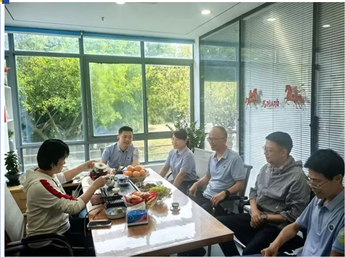福建农林大学计算机与信息学院 领导一行莅临安鲲网络参观指导